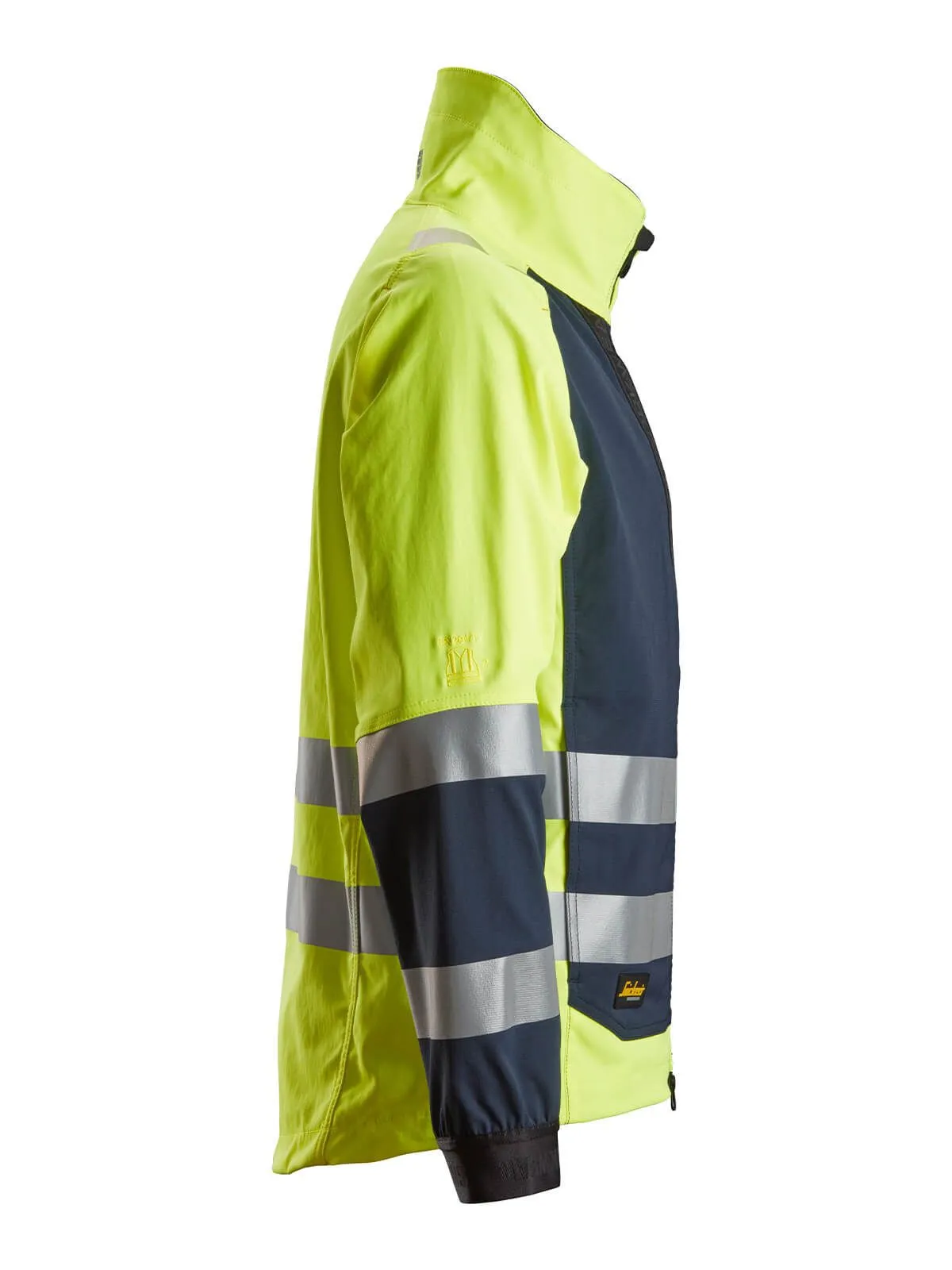 1539&#x20;High-Vis&#x20;Work&#x20;Jacket&#x20;AllroundWork&#x20;Unlined&#x20;with&#x20;Zip&#x20;-&#x20;Snickers