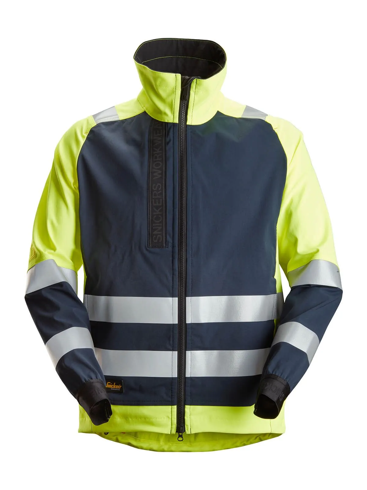 1539&#x20;High-Vis&#x20;Work&#x20;Jacket&#x20;AllroundWork&#x20;Unlined&#x20;with&#x20;Zip&#x20;-&#x20;Snickers
