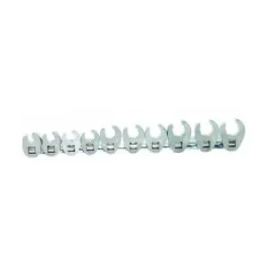 3&#x2F;8&#x27;&#x27;Dr&#x20;Flare&#x20;Crowfoot&#x20;Nut&#x20;Wrench&#x20;Rail&#x20;10&#x20;pc&#x20;SP20574&#x20;-&#x20;SP&#x20;Tools
