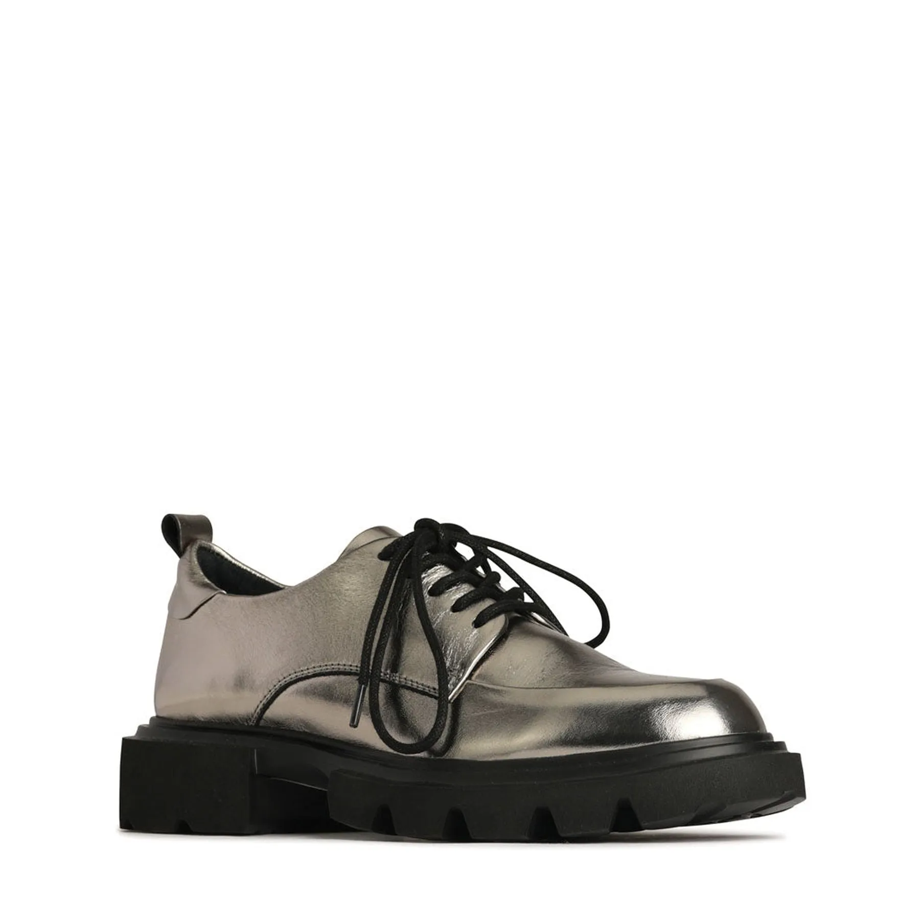 ADAIR LEATHER LACE-UP LOAFERS