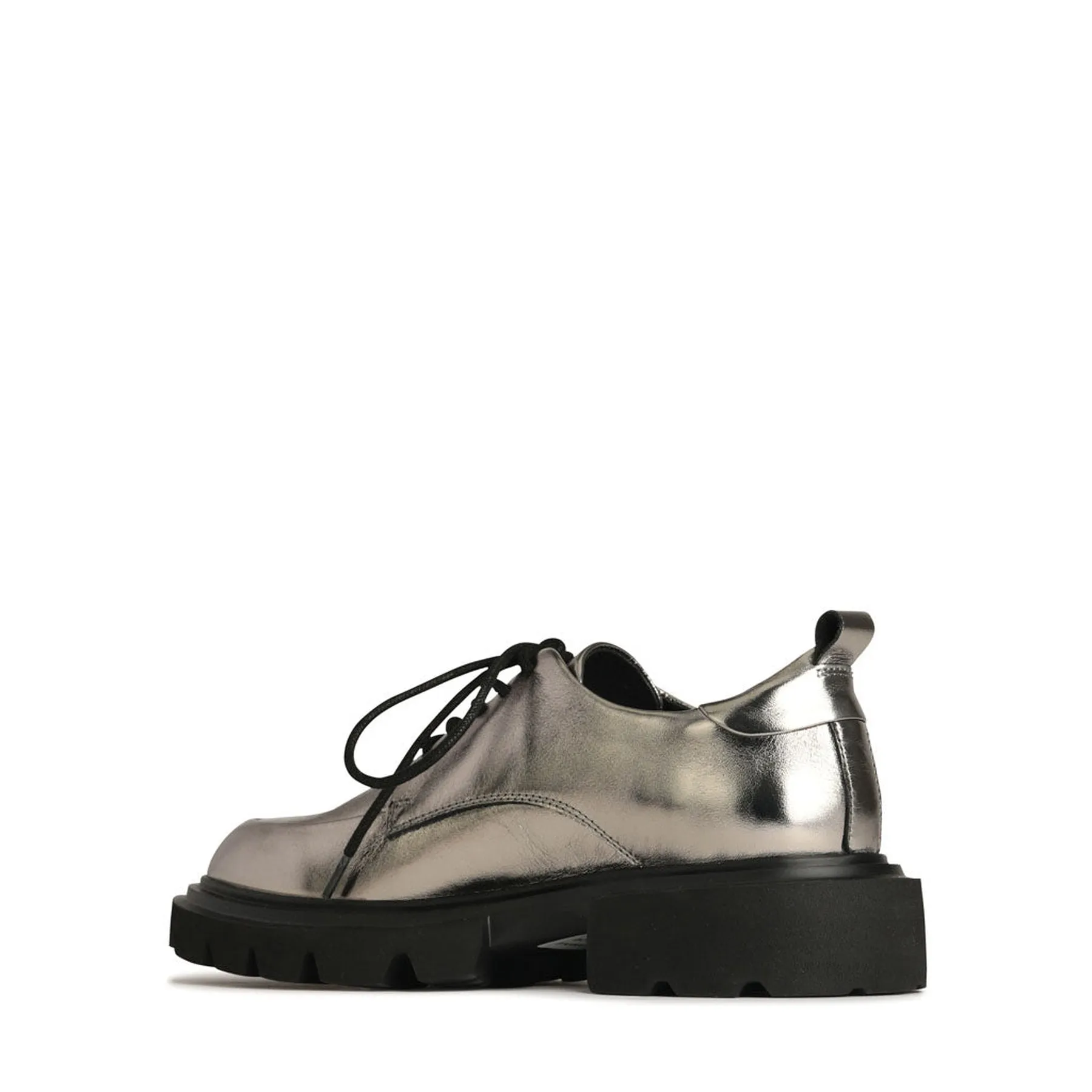 ADAIR LEATHER LACE-UP LOAFERS