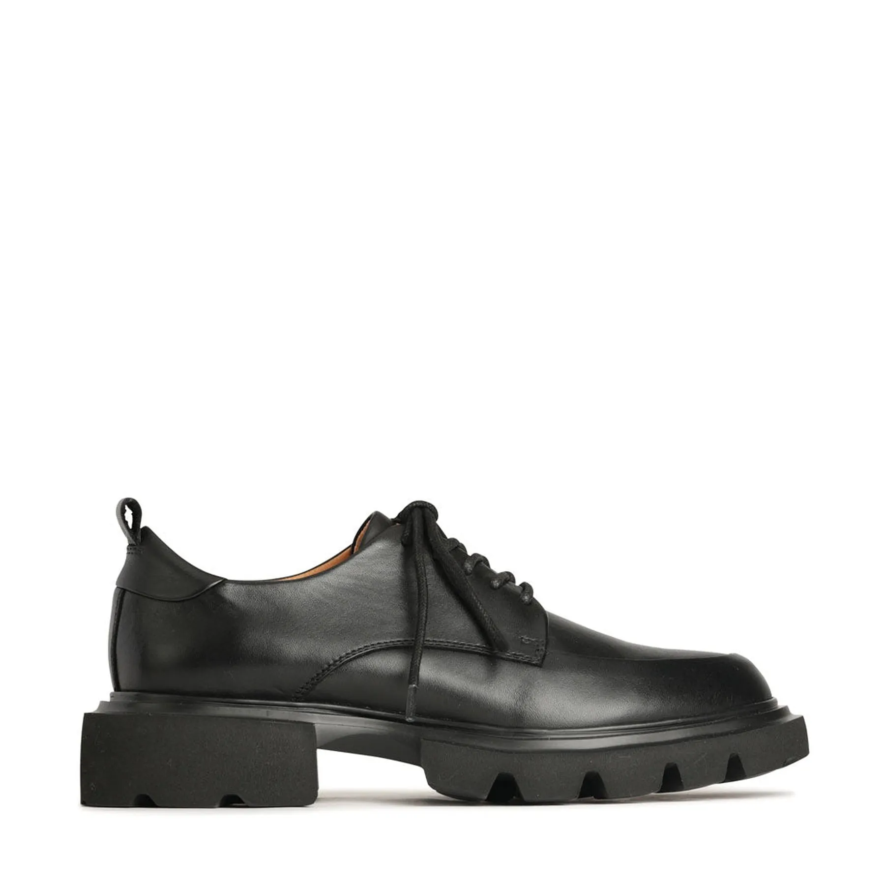 ADAIR LEATHER LACE-UP LOAFERS