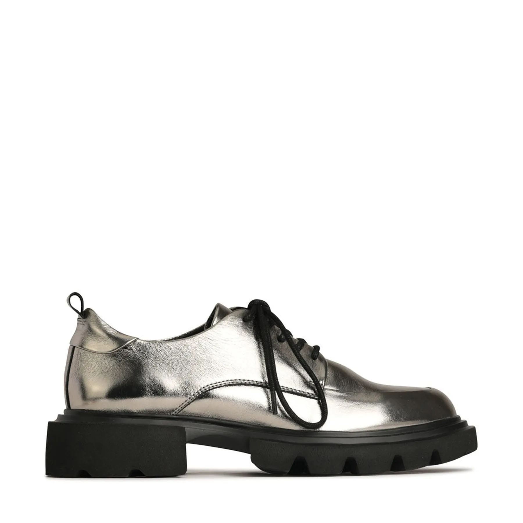 ADAIR LEATHER LACE-UP LOAFERS