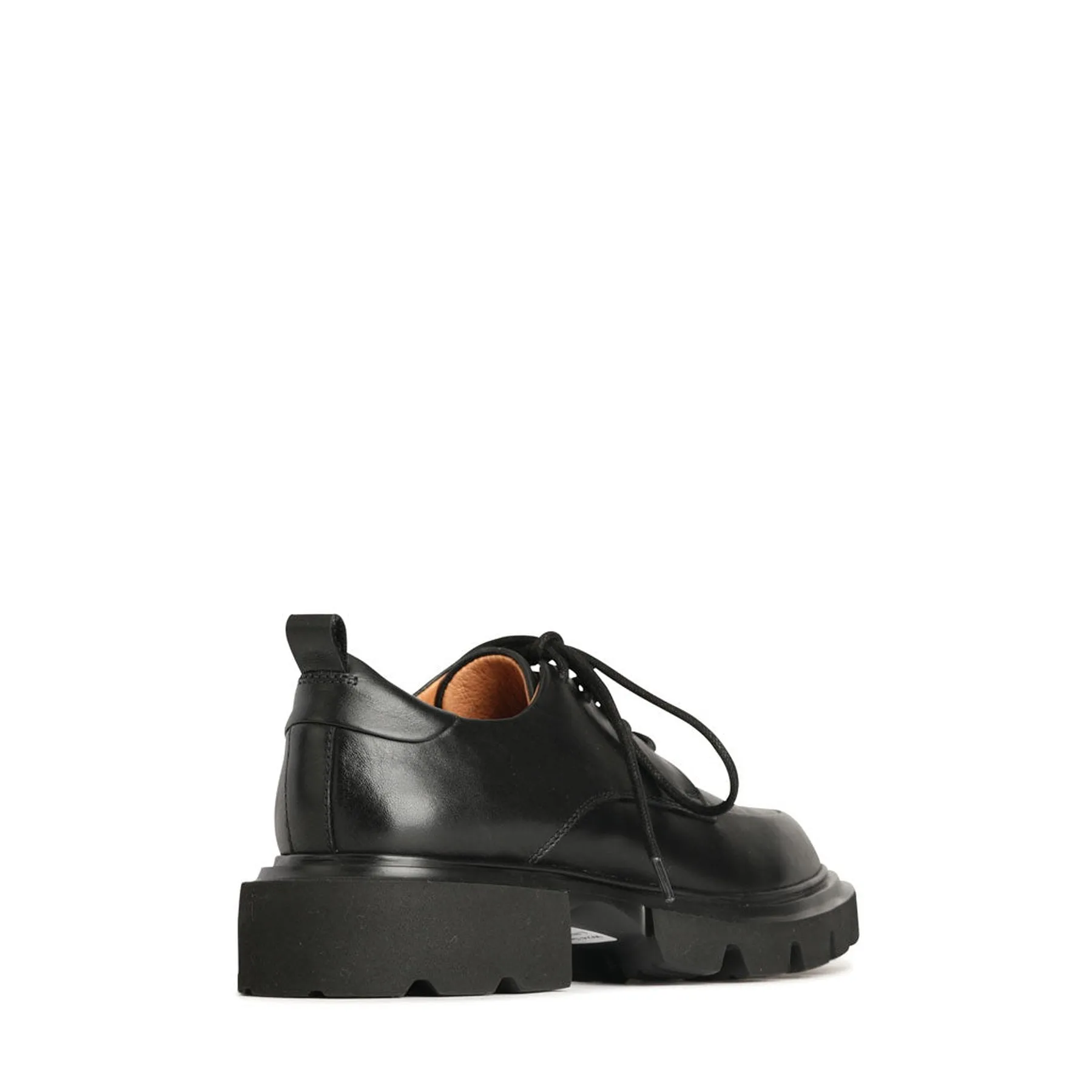 ADAIR LEATHER LACE-UP LOAFERS