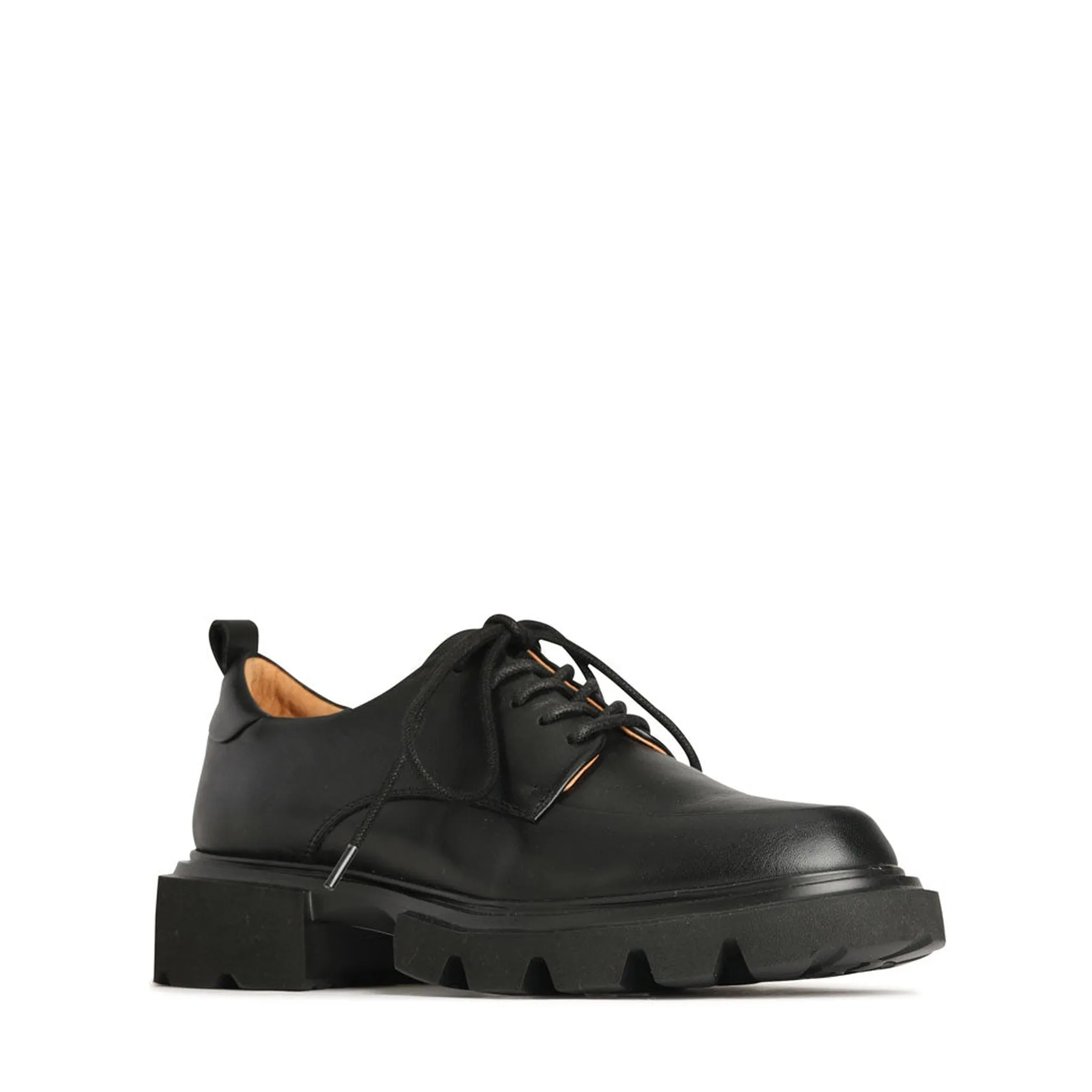 ADAIR LEATHER LACE-UP LOAFERS