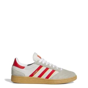 Adidas Busenitz Vintage Skate Shoes-White/Grey/Red/Gum