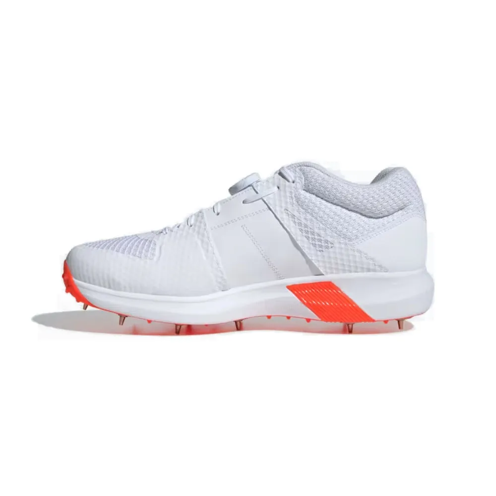 Adidas Men's Adipower Vectorid 20 Cricket Shoe (White/Blue/Red)