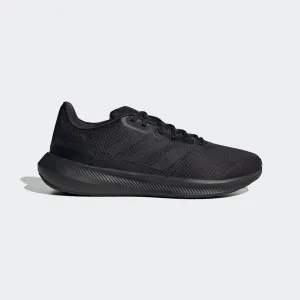 adidas RUNFALCON 3.0 Wide Cloudfoam Running Shoes | Black | Men's