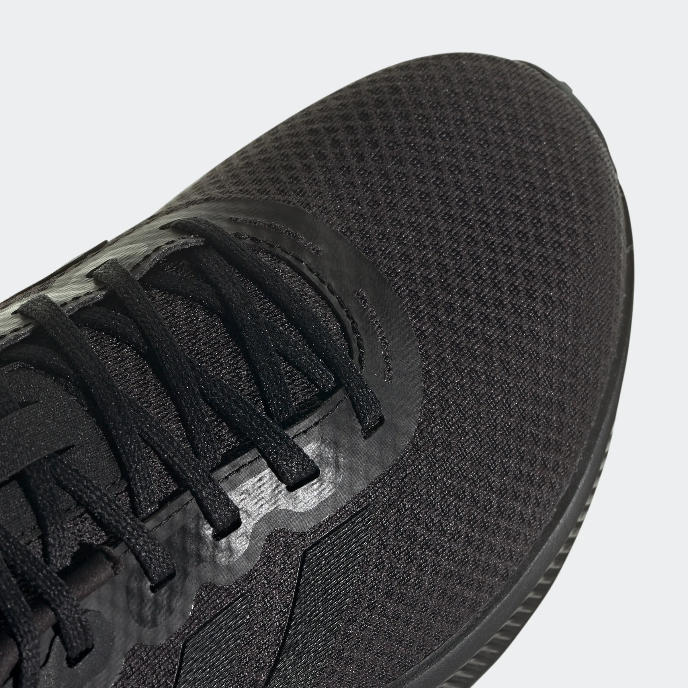 adidas RUNFALCON 3.0 Wide Cloudfoam Running Shoes | Black | Men's