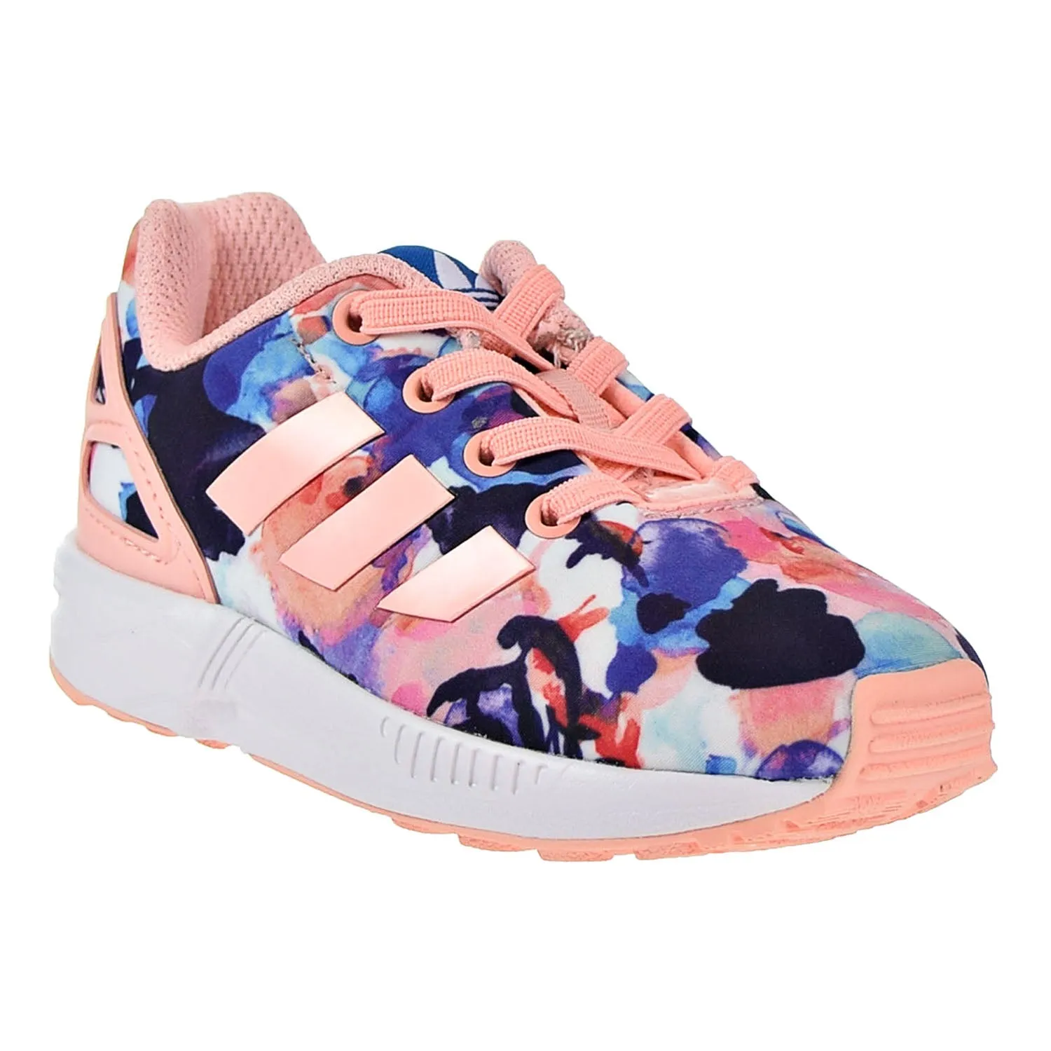 Adidas ZX Flux EL Toddler's Shoes Hazcor/White