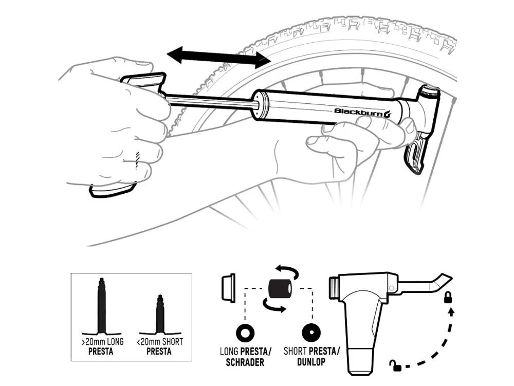 Airstik Anyvalve Mini-Pump