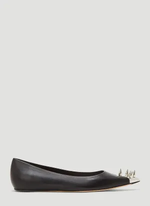 Alexander McQueen Punk Stud Ballerina Pumps