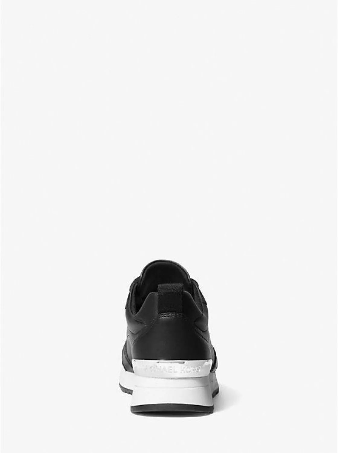 Allie Stride Leather and Nylon Trainer