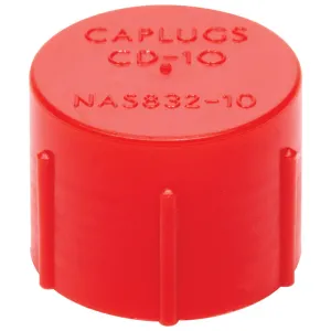 Allstar Performance -10 AN Plastic Caps - (10 Pack)