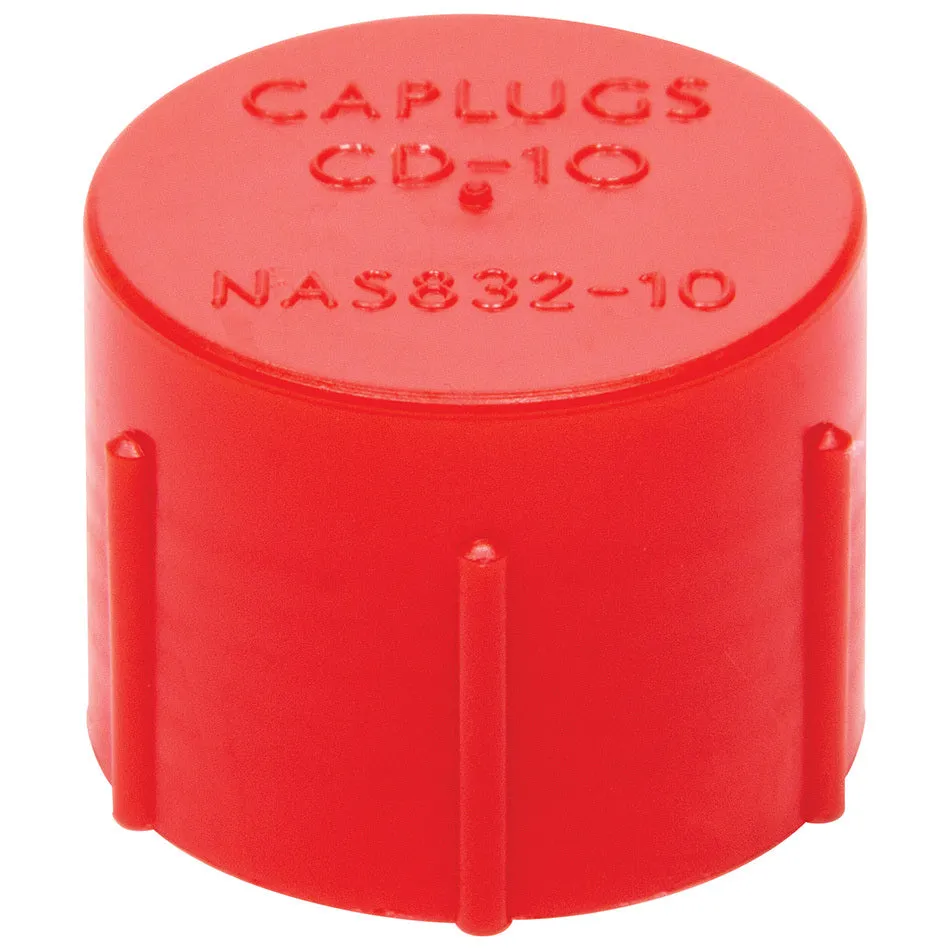 Allstar Performance -10 AN Plastic Caps - (10 Pack)
