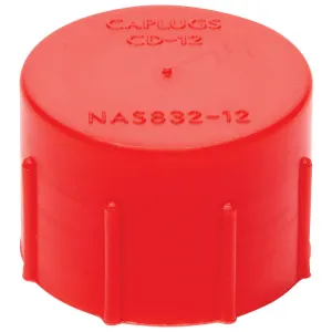 Allstar Performance -12 AN Plastic Caps - (10 Pack)
