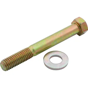 Allstar Performance Mandrel Drive Bolt - 1/2-13 in Bolt - 4 in Long - Hex Head - Cadmium - Mandrel s