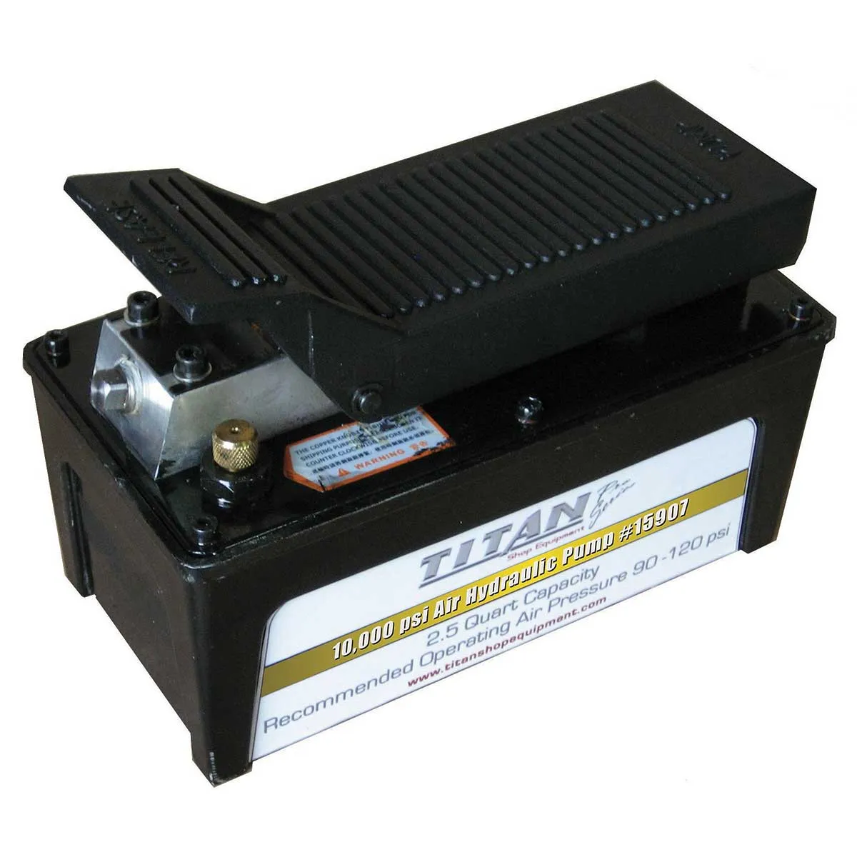 AME 2.5 Quart Titan Air Hydraulic Pump with Aluminum Reservoir