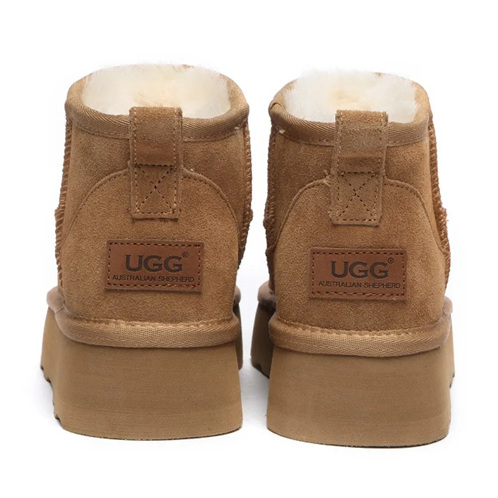 Australian Shepherd Thick Bottom Ronnie Boots #AS3033