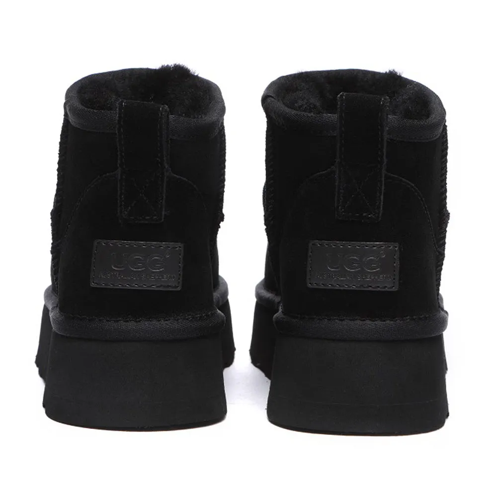 Australian Shepherd Thick Bottom Ronnie Boots #AS3033