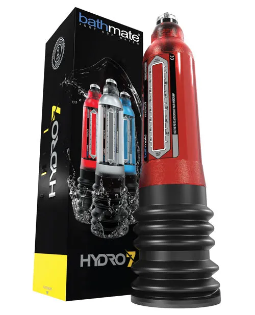Bathmate Hydro 7 Hydropump Penis Pump - Red