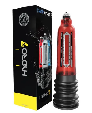 Bathmate Hydro 7 Hydropump Penis Pump - Red