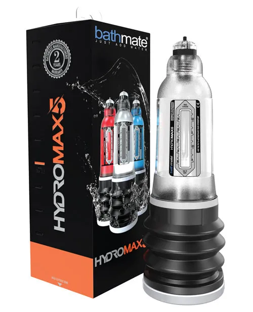 Bathmate Hydromax 5 Penis Pump - Clear