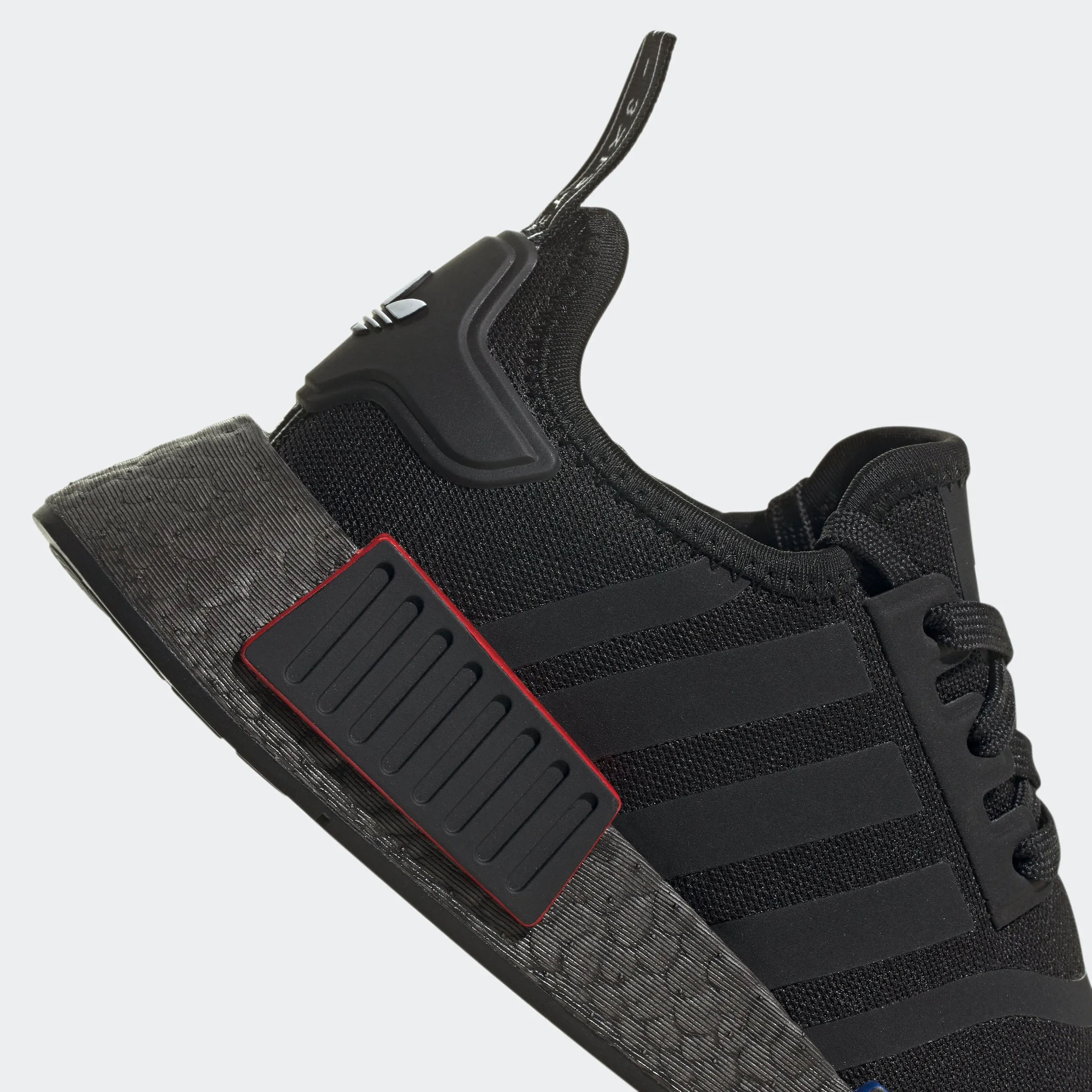 Big Kids adidas Originals NMD_R1 Refined Shoes Black