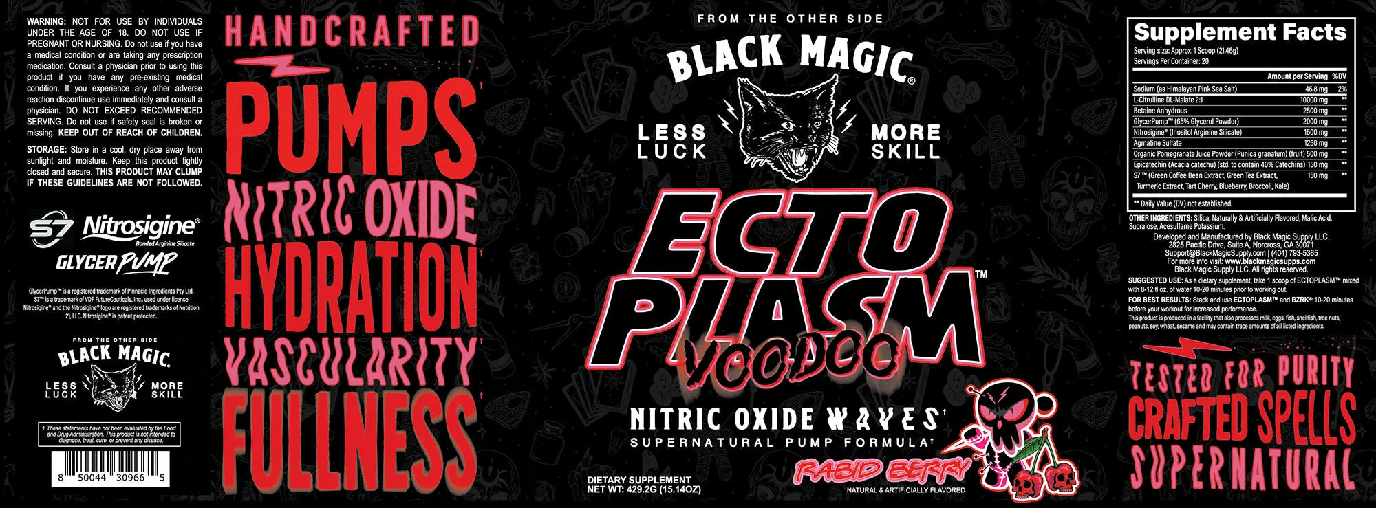 Black Magic Ecto Plasm Voodoo 20 Servings
