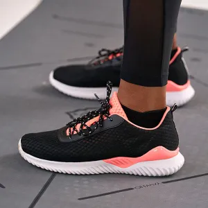 Black/Coral Active Sports Trainers