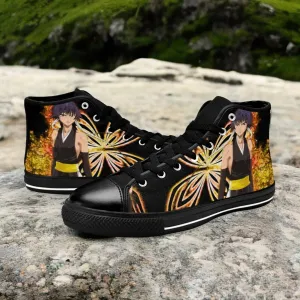 Bleach Soifon Shoes High Top Sneakers for Kids and Adults