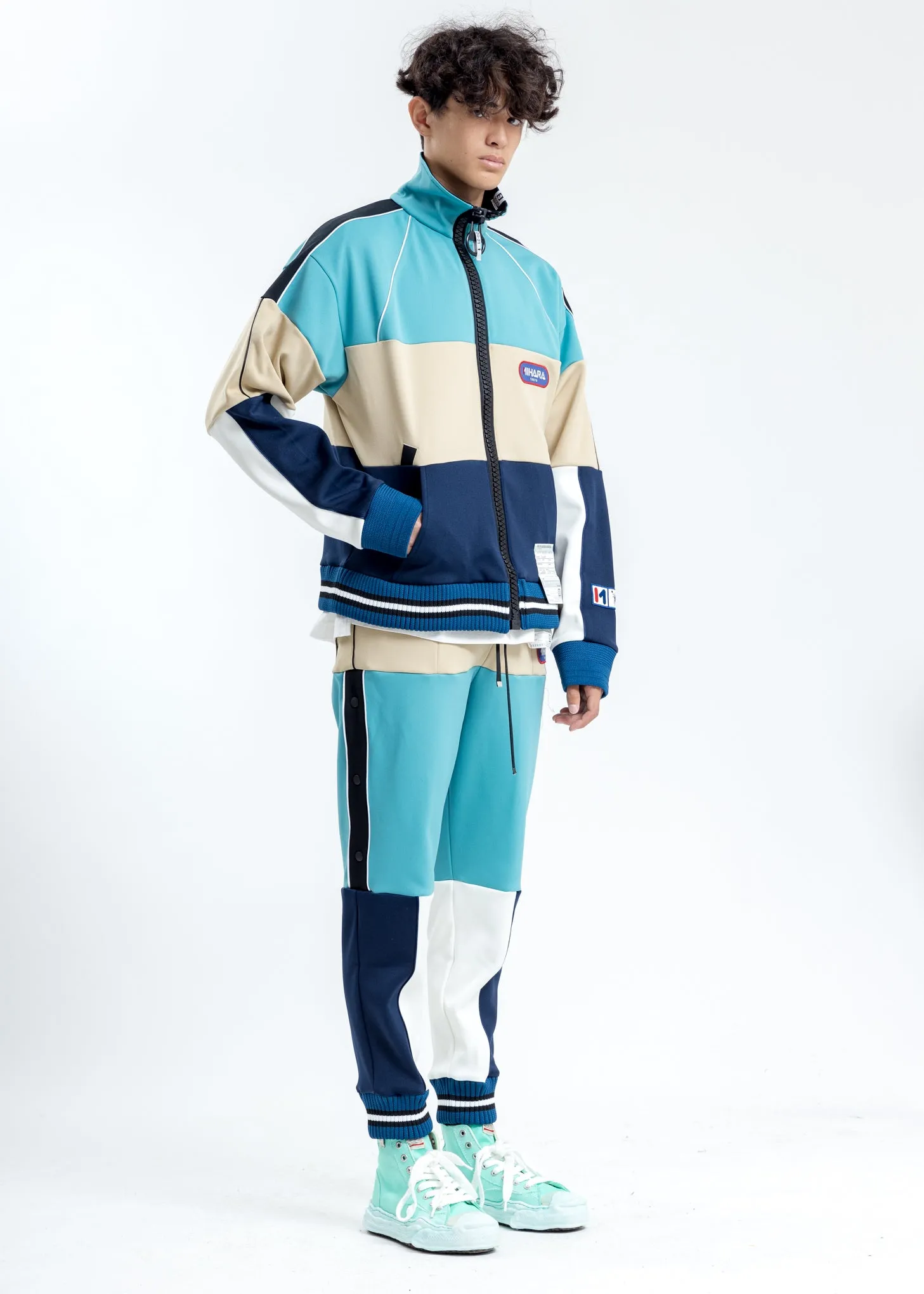 Blue Border Track Jacket