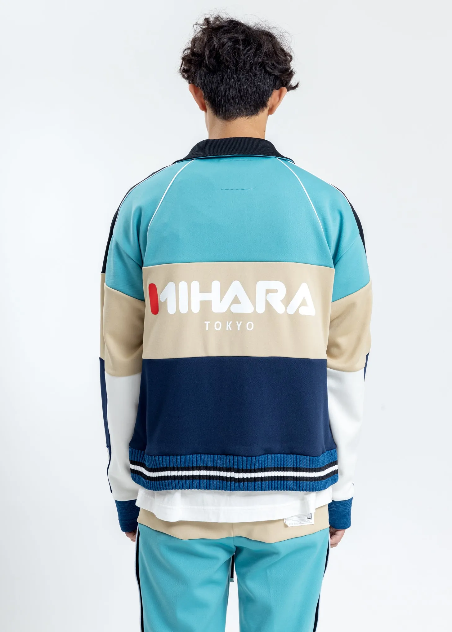 Blue Border Track Jacket