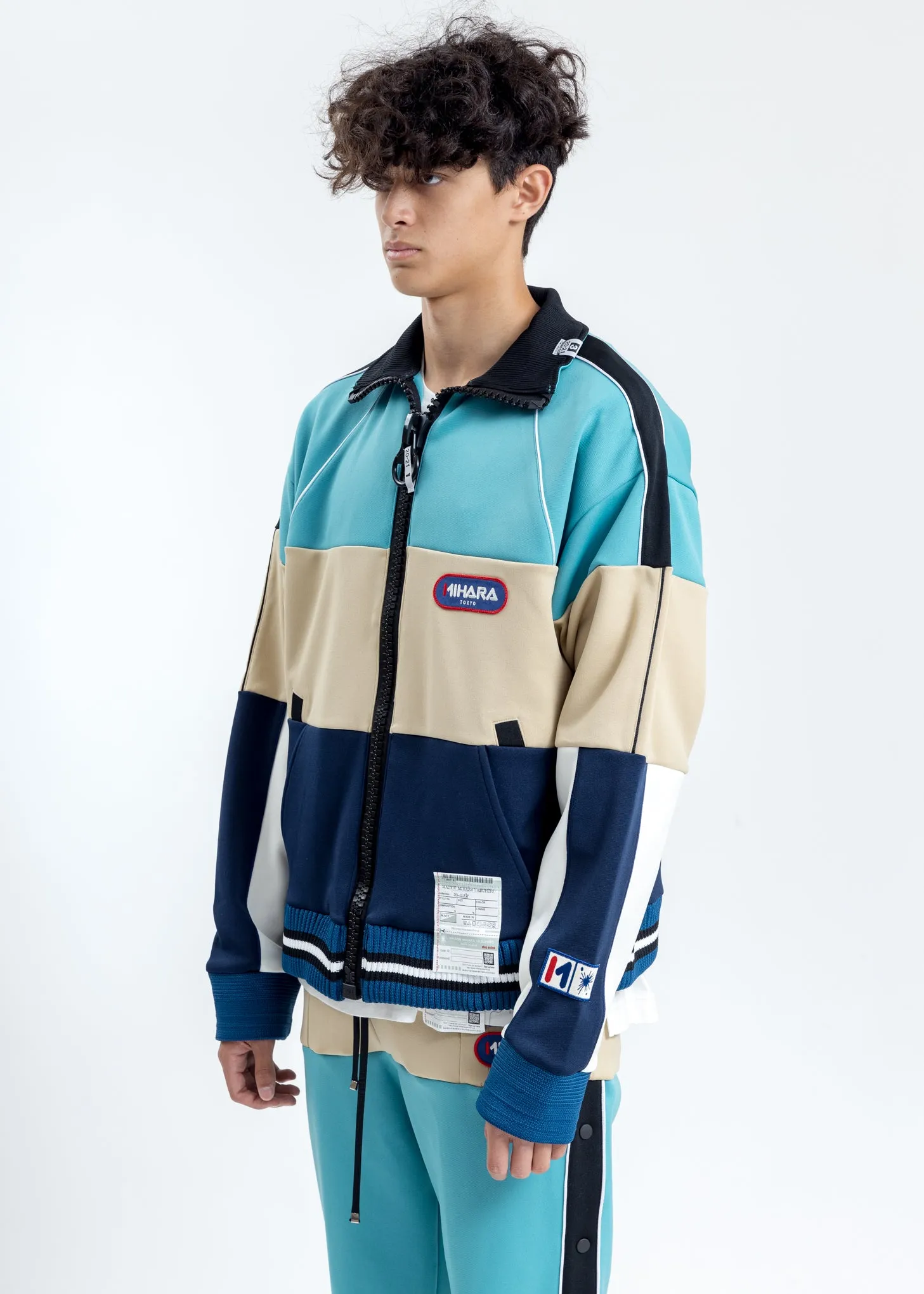 Blue Border Track Jacket