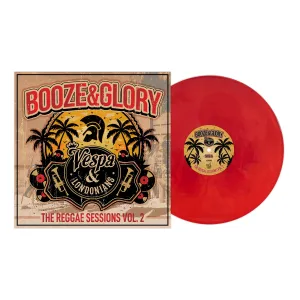 Booze & Glory - The Reggae Sessions Vol. 2 Red & Orange Galaxy Vinyl LP