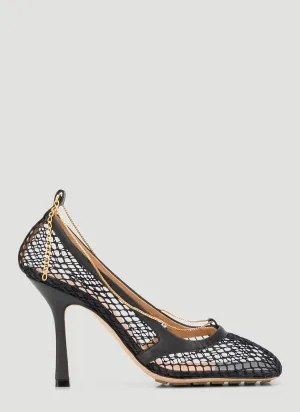 Bottega Veneta Mesh Heeled Pumps