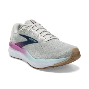 Brooks | Ghost 16 | Women's | White/Grey/Estate Blue