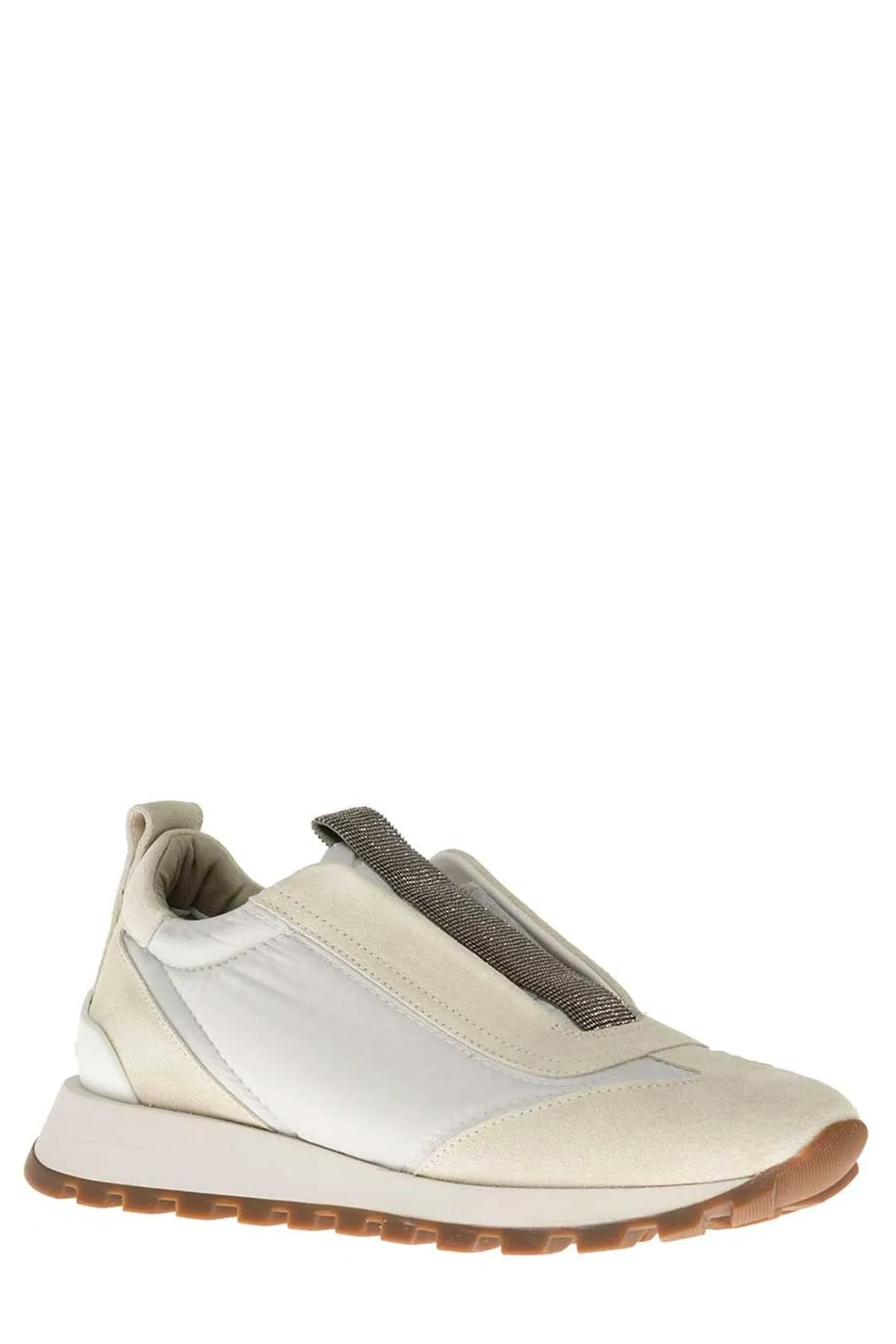 Brunello Cucinelli Embellished Track Sneakers