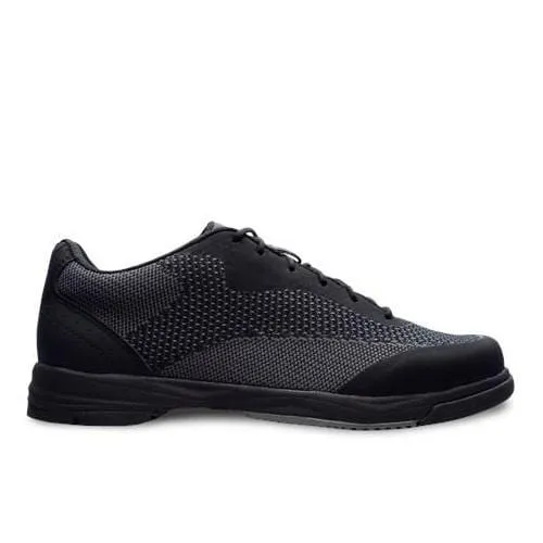 Brunswick Mens Helix Comfort Knit Black Right Hand Bowling Shoes