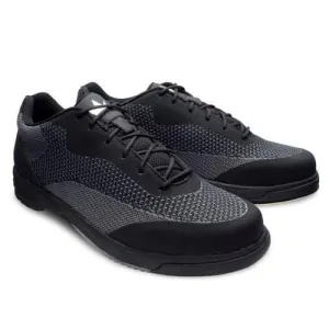 Brunswick Mens Helix Comfort Knit Black Right Hand Bowling Shoes