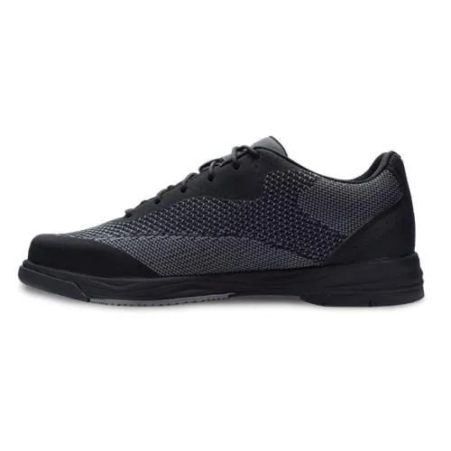 Brunswick Mens Helix Comfort Knit Black Right Hand Bowling Shoes