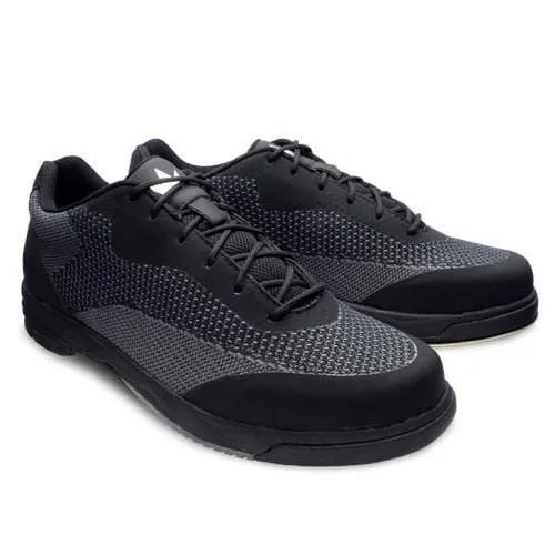 Brunswick Mens Helix Comfort Knit Black Right Hand Bowling Shoes