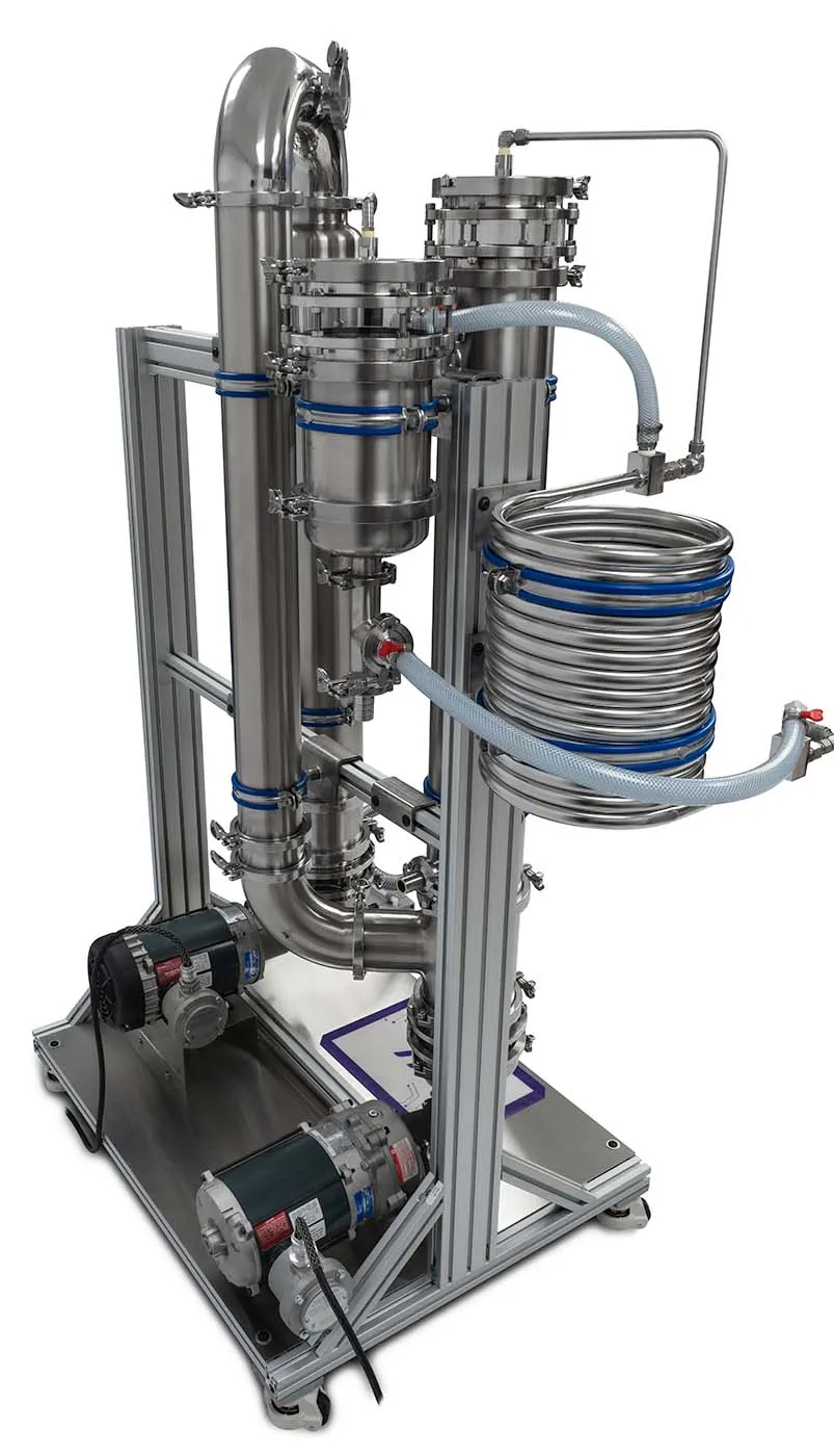 BVV 6" Turnkey Falling Film Evaporator