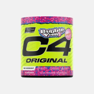 C4 Original x Bubble Yum® Pre Workout