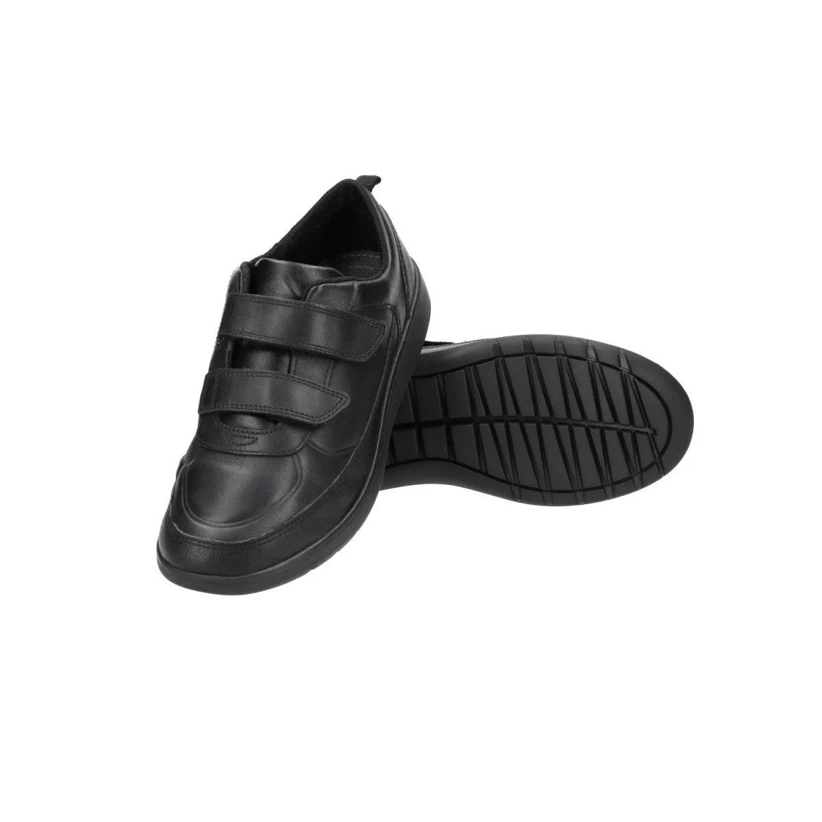 Clarks Scape Velcro Low-Top Sneakers Fabric Black Colour For Women