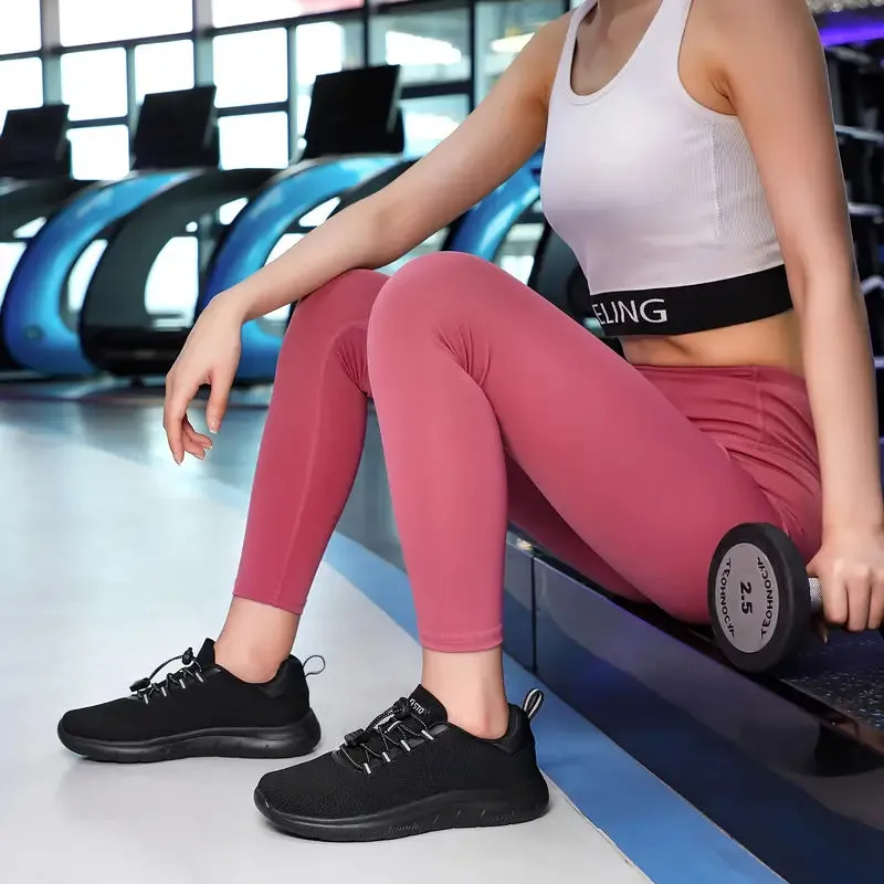 COMFORTABLE WORKOUT GYM SLIP-ON SNEAKERS
