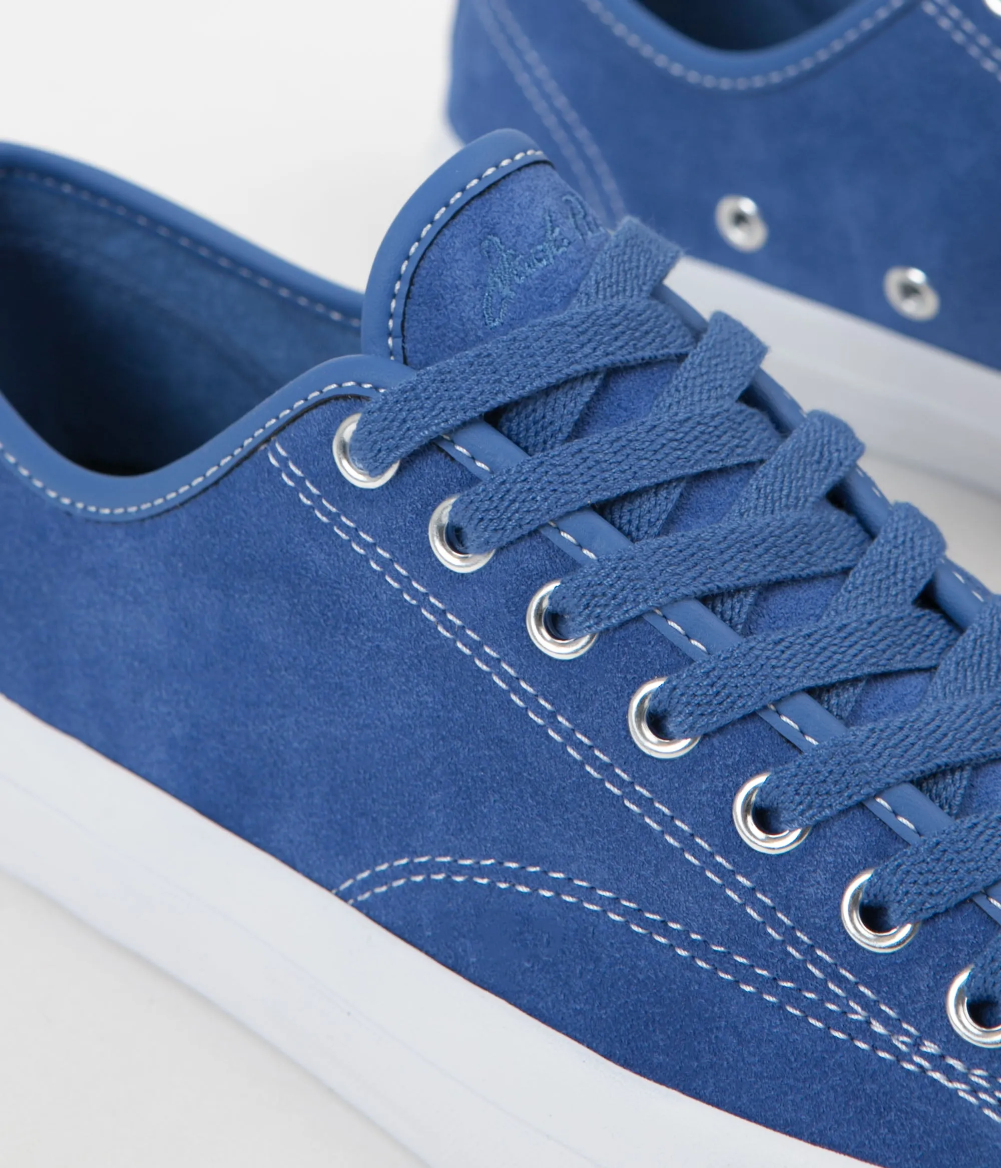 Converse Jack Purcell Pro Ox Shoes - Nightfall Blue / Nightfall Blue / White