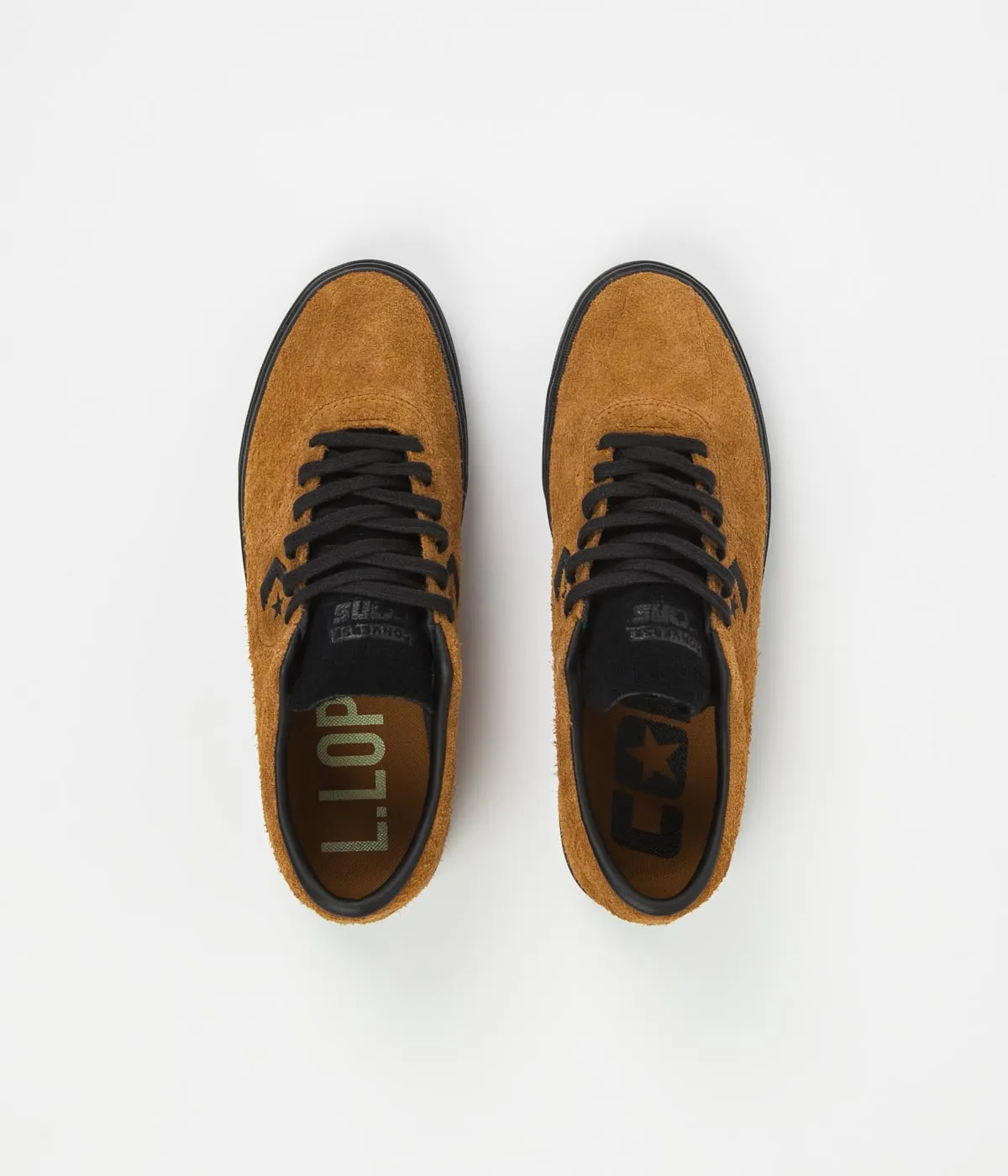 Converse Louie Lopez Pro Ox Shoes - Amber Sepia / Black / Black