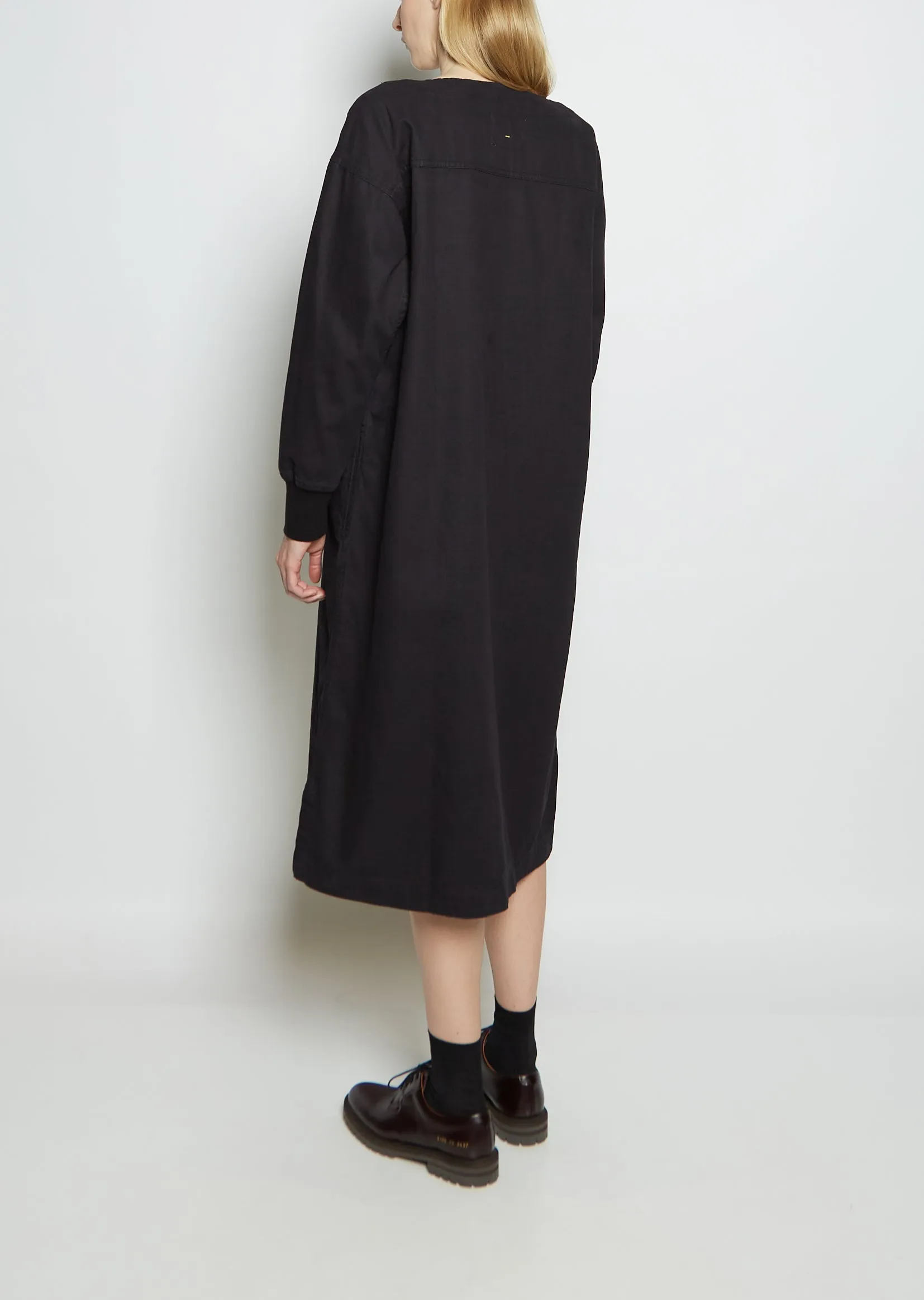 Cotton Twill Smock Dress