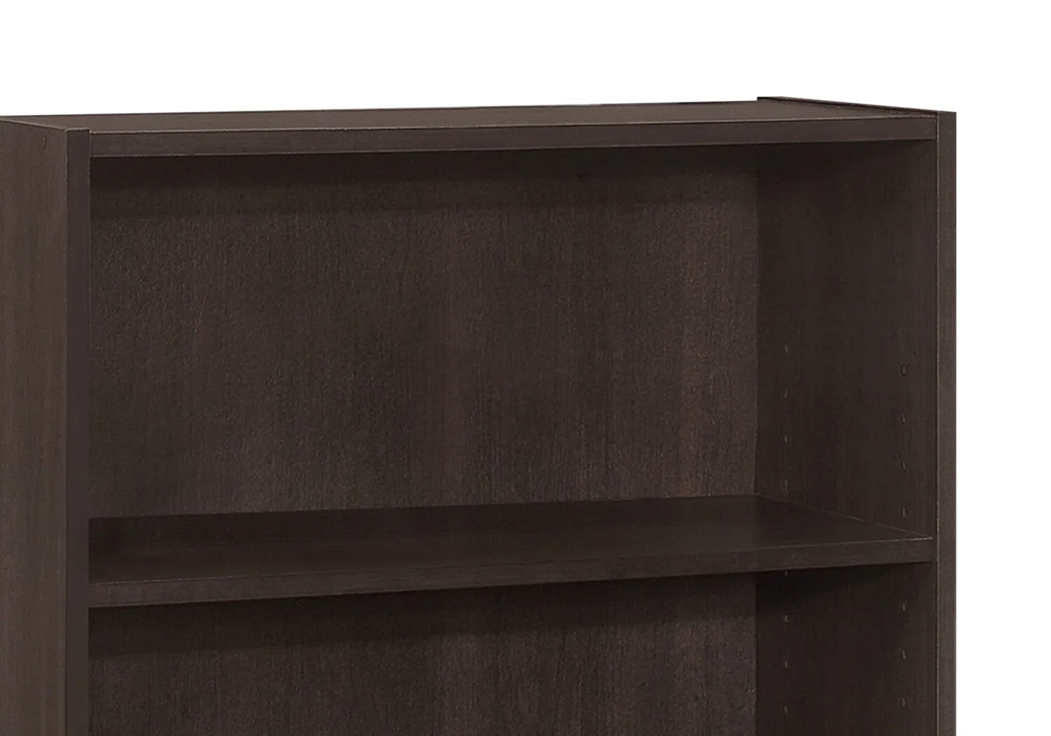 Derby 3-Shelf Bookcase - Espresso